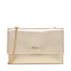 Torebka JENNY. Żółte torebki do ręki damskie Jenny, bez wzorów, wizytowe, bez dodatków. Za 69.99 zł.