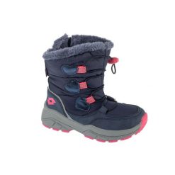 Buty zimowe dziewczęce, Traleika Tex K. Niebieskie buty zimowe dziewczęce Lotto, bez wzorów, bez zapięcia. Za 179.99 zł.