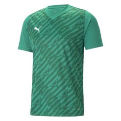 Męska Koszulka TeamULTIMATE. Zielone koszulki sportowe męskie Puma, m, bez wzorów, bez kołnierzyka, bez ramiączek, trekkingowe. Za 178.99 zł.