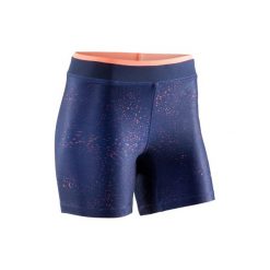 Spodenki fitness kardio 120. Czerwone szorty damskie DOMYOS. Za 24.99 zł.