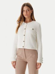 Guess Kardigan W5BR0A Z4040 Écru Slim Fit. Kardigany damskie Guess, xl, z aplikacjami, z syntetyku. Za 479.99 zł.