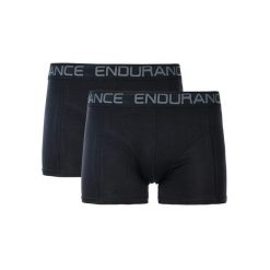 Bokserki bambusowe męskie Endurance Brighton 2-pack. Czarne bokserki męskie Endurance, m, bez wzorów. Za 109.99 zł.