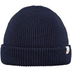 Czapka Barts Kinyeti. Niebieskie czapki i kapelusze męskie Barts, bez wzorów, z materiału, eleganckie. Za 143.00 zł.