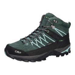 Buty trekkingowe damskie CMP Rigel Mid. Czarne obuwie sportowe damskie CMP, trekkingowe. Za 399.00 zł.