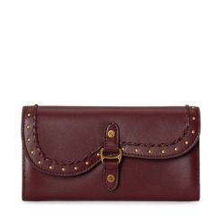 Portfel LAUREN RALPH LAUREN. Czerwone portfele damskie Lauren Ralph Lauren, bez wzorów. Za 839.99 zł.