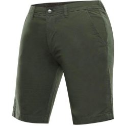 Damskie szorty outdoorowe Alpine Pro Macra - Oddychające i wytrzymałe. Zielone szorty damskie Alpine Pro, s, bez wzorów, z bawełny. Za 162.99 zł.