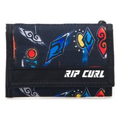 Rip Curl Portfel Męski Czarny Brush Stokes Surf. Czarne portfele męskie Rip Curl, w kolorowe wzory. Za 67.00 zł.