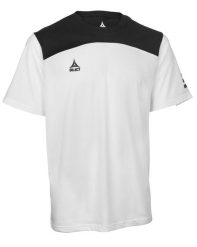 Koszulka piłkarska bawełniana męska Select Oxford biała. Białe koszulki sportowe męskie Select, m, bez wzorów, z bawełny, bez kołnierzyka, bez ramiączek, do piłki nożnej. Za 120.58 zł.