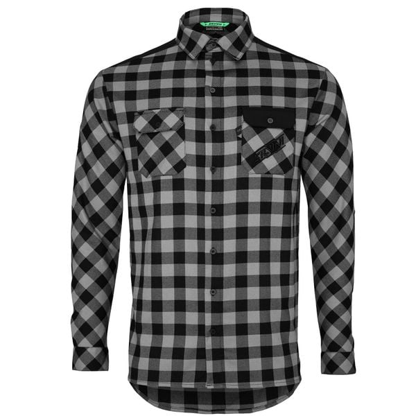 Koszula flanelowa męska SILVINI Men Shirt FARINI. Brązowe koszule męskie Silvini, l, bez wzorów, z jersey, eleganckie, bez kołnierzyka, bez ramiączek. Za 289.99 zł.