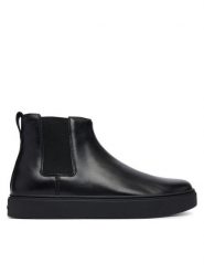 Calvin Klein Sztyblety Hybrid Clean Chelsea Wax Lth HM0HM02253 Czarny. Czarne botki męskie Calvin Klein, bez wzorów, ze skóry, bez zapięcia. Za 649.99 zł.