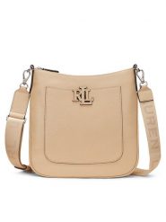 LAUREN RALPH LAUREN Torebka Cameryn 431970152006 Beżowy. Brązowe listonoszki damskie Lauren Ralph Lauren, bez wzorów, ze skóry, bez dodatków. Za 999.99 zł.