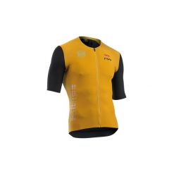 Koszulka kolarska NORTHWAVE Extreme Evo slim fit UPF50. Brązowe buty sportowe męskie Northwave, xl, bez wzorów, z tkaniny, bez kołnierzyka, bez ramiączek, na fitness i siłownię. Za 282.99 zł.