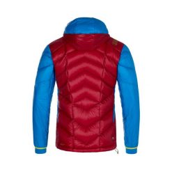 Kurtka puchowa La Sportiva Aiguille. Czerwone kurtki męskie La Sportiva, s, bez wzorów, z materiału, klasyczne, bez kaptura. Za 1,772.65 zł.