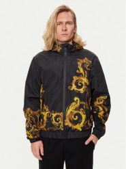Versace Jeans Couture Kurtka przejściowa 76GAS406 Czarny Regular Fit. Czarne kurtki męskie Versace Jeans Couture, m, bez wzorów, z jeansu, bez kaptura. Za 1,669.00 zł.