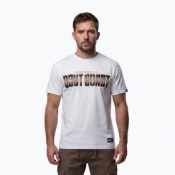 Koszulka męska Pitbull Best Coast. Białe koszulki sportowe męskie PITBULL, l, bez wzorów, z bawełny, bez kołnierzyka, bez ramiączek. Za 129.99 zł.