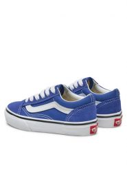 Vans Tenisówki Old Skool VN000CYVCG41 Niebieski. Niebieskie buty sportowe chłopięce Vans, bez wzorów, z materiału, bez zapięcia, tenisowe. Za 129.99 zł.
