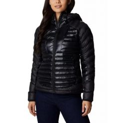 Kurtka zimowa damska Columbia Labyrinth Loop z kapturem. Czarne kurtki sportowe damskie Columbia, na zimę, l, bez wzorów, z kapturem, trekkingowe, omni-heat (columbia). W wyprzedaży za 849.00 zł.