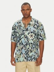 HUGO Koszula Beach 50540065 Granatowy Regular Fit. Niebieskie koszule męskie Hugo, l, bez wzorów, z wiskozy, bez kołnierzyka, bez ramiączek. Za 269.99 zł.