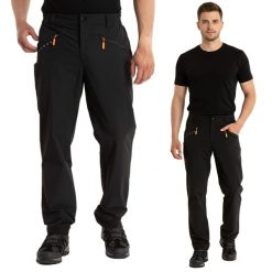 Spodnie męskie KADVA Tores. Czarne spodnie materiałowe męskie KADVA, m, bez wzorów. Za 119.99 zł.