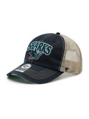 47 Brand Czapka z daszkiem Nhl San Jose Sharks Trucker H-TSCLA22LAP-VB Czarny. Czarne rękawiczki dziecięce 47 Brand, bez wzorów, z materiału. Za 99.99 zł.