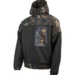 Bluza Wędkarska Rozpinana Nash Zero Tolerance Nordic Fleece Zipped. Brązowe bluzy męskie Nash, xl, bez wzorów, bez kaptura. Za 569.99 zł.