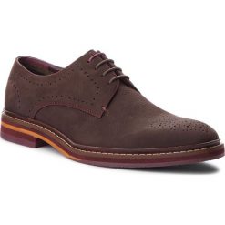 Półbuty TED BAKER - Zigee 9-17521 Brown. Brązowe półbuty na co dzień męskie Ted Baker, z materiału. Za 849.00 zł.