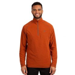 Bluza Polarowa Męska Keynote Anti Pilling 1/4. Brązowe bluzy męskie Trespass, na zimę, l, bez wzorów, z dzianiny, bez kaptura. Za 85.99 zł.