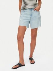 Vero Moda Szorty jeansowe Donna 10342100 Niebieski jasny Regular Fit. Niebieskie szorty damskie Vero Moda, xl, bez wzorów, z bawełny. Za 139.99 zł.