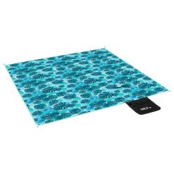 Koc piknikowy 200x200 cm termoizolacyjny z kieszenią NC2224 NILS CAMP. Niebieskie kocyki dla dzieci Nils Camp, z materiału. Za 69.90 zł.