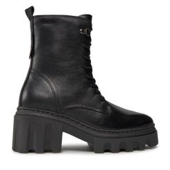 Trapery Tamaris. Czarne śniegowce i trapery damskie Tamaris. Za 499.99 zł.