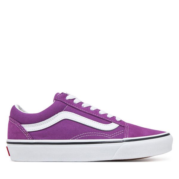 Tenisówki Vans. Fioletowe trampki i tenisówki damskie Vans, bez wzorów, bez zapięcia. Za 209.99 zł.