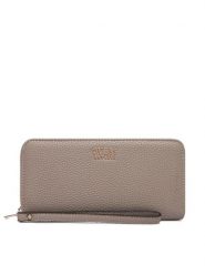 Guess Portfel Brenton Slg SWPG9 648146 Beżowy. Brązowe portfele damskie Guess, z aplikacjami, ze skóry. Za 299.99 zł.