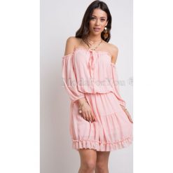 Sukienka Niki Pink. Sukienki damskie marki Modaforyou. Za 89.00 zł.