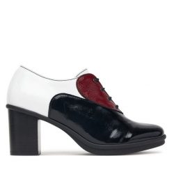 Półbuty Fly London. Półbuty damskie Fly London, bez wzorów, bez obcasa, na obcasie, bez zapięcia. Za 749.99 zł.