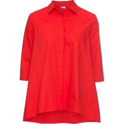 Bluzka o linii litery A bonprix truskawkowy. Bluzki damskie marki bonprix. Za 49.99 zł.
