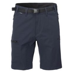 Szorty Hi-Tec Janse 1/2. Czarne krótkie spodenki sportowe męskie Hi-tec, bez wzorów, trekkingowe. Za 246.90 zł.