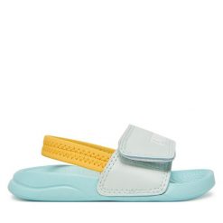 Sandały Puma. Niebieskie sandały chłopięce Puma, bez zapięcia. Za 59.99 zł.