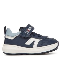 Sneakersy Primigi. Niebieskie trampki i tenisówki chłopięce Primigi, bez wzorów, bez zapięcia. Za 159.99 zł.