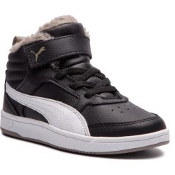 Sneakersy PUMA - Rebound Street2Fur V Ps 363920 04 Black/White/Elephnt Skin. Buty zimowe chłopięce marki Puma. W wyprzedaży za 179.00 zł.