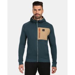 Stylowa i wygodna bawełniana bluza z kapturem Kilpi BALU-M. Zielone bluzy męskie Kilpi, m, bez wzorów, z bawełny, z kapturem. Za 267.13 zł.