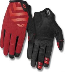 Giro Rękawiczki męskie GIRO DND długi palec dark red birght red roz. XXL (obwód dłoni od 267 mm / dł. dłoni od 211 mm). Czerwone rękawiczki męskie GIRO, bez wzorów. Za 138.02 zł.
