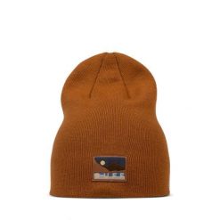 Czapka BUFF KNITTED BEANIE LILON LONG COPPER. Brązowe czapki i kapelusze damskie Buff, na zimę, bez wzorów, sportowe. W wyprzedaży za 83.93 zł.