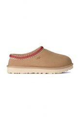 UGG W TASMAN II Kapcie damskie. Brązowe kapcie damskie UGG, bez wzorów, z lyocellu. Za 579.99 zł.
