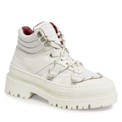 Trapery Tommy Jeans. Białe kozaki damskie Tommy Jeans, z jeansu. Za 639.99 zł.