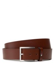 Tommy Hilfiger Pasek Męski Hampton 4.0 AM0AM08361 Brązowy. Brązowe paski damskie Tommy Hilfiger, bez wzorów, ze skóry. Za 109.99 zł.
