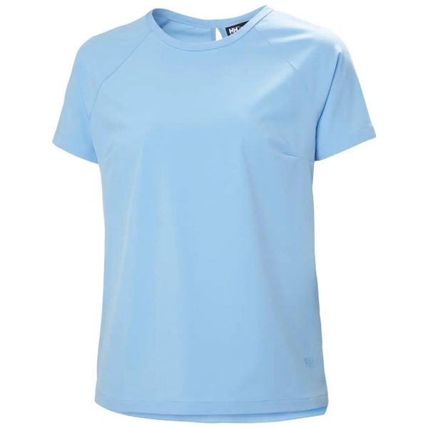 Koszulka damska Helly Hansen Thalia. Niebieskie t-shirty damskie Helly Hansen, l, bez wzorów, z elastanu, bez kołnierzyka. Za 253.00 zł.