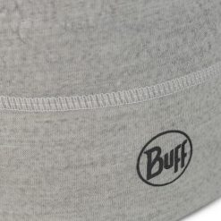 Czapka z wełny merino cienka lightweight przejściowa. Białe czapki i kapelusze męskie Buff, bez wzorów, z materiału. Za 99.99 zł.