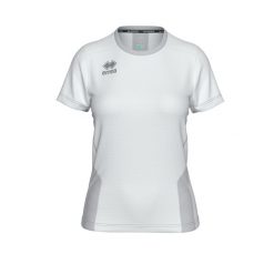 Damski jersey Errea Remy. Białe koszulki sportowe damskie ERREA, bez wzorów, z jersey, sportowe, bez kołnierzyka. Za 237.00 zł.