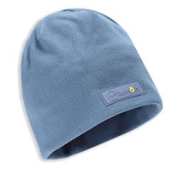Czapka zimowa narciarska dla dzieci polar Lemon Explore ZL4 niebieska. Niebieskie buty zimowe chłopięce LEMON explore, z aplikacjami, z polaru, bez zapięcia. Za 59.90 zł.
