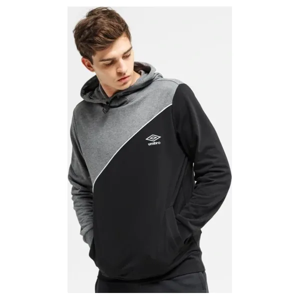 Umbro Bluza Z Kapturem Kolima , czarny, rozmiar S. Czarne bluzy męskie Umbro, m, bez wzorów, z bawełny, z kapturem. Za 129.99 zł.
